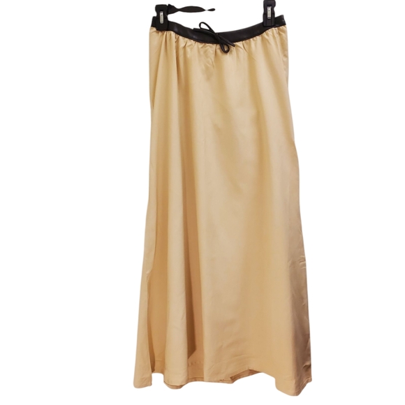 NewOreWhatMaxi Skirt Drawstring Waist Casual Long Skirt Comfortable - Picture 1 of 8